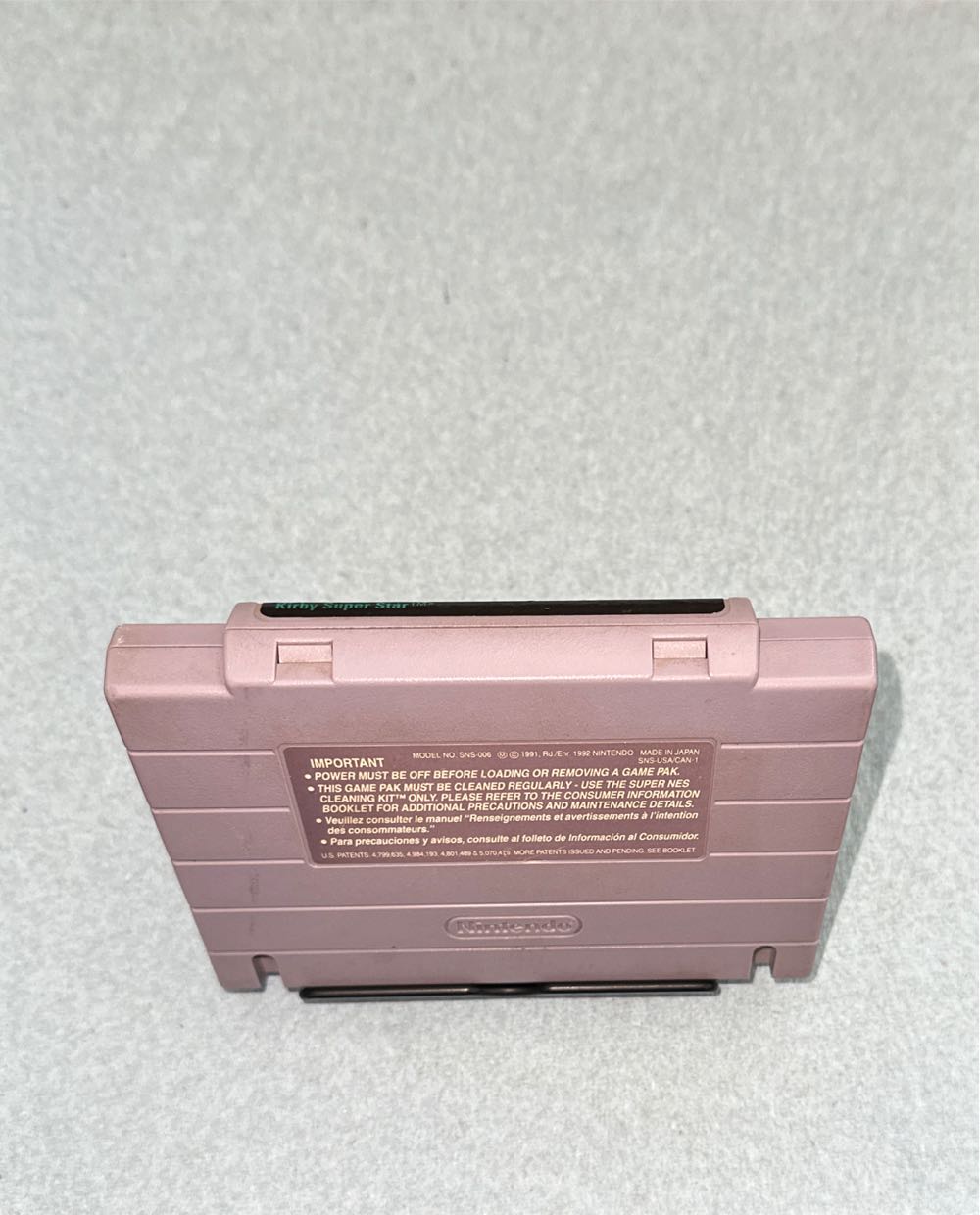 Kirby Super Star - Nintendo Super Nintendo Entertainment System (SNES) video game collectible - Main Image 4
