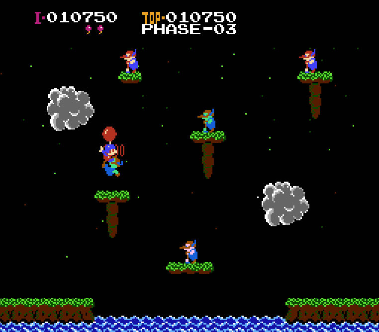 Balloon Fight - Nintendo NES Classic (Nintendo - 1-2) video game collectible [Barcode 045496630201] - Main Image 3