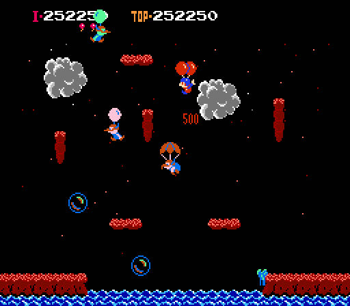 Balloon Fight - Nintendo NES Classic (Nintendo - 1-2) video game collectible [Barcode 045496630201] - Main Image 4