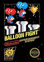 Balloon Fight - Nintendo 3DS Virtual Console (Nintendo) video game collectible - Main Image 2