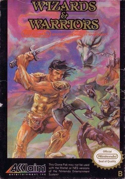 Wizards & Warriors - Nintendo Entertainment System (NES) video game collectible - Main Image 1