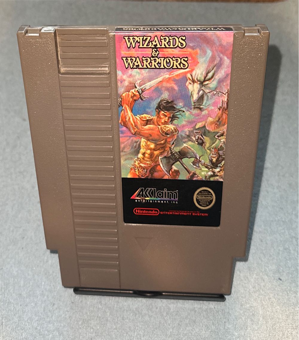 Wizards & Warriors - Nintendo Entertainment System (NES) video game collectible - Main Image 3