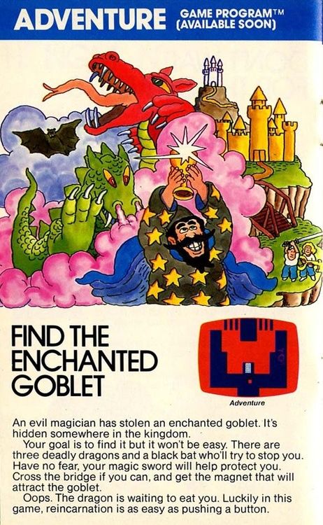 Adventure - Atari 2600 (Game Program) video game collectible - Main Image 2