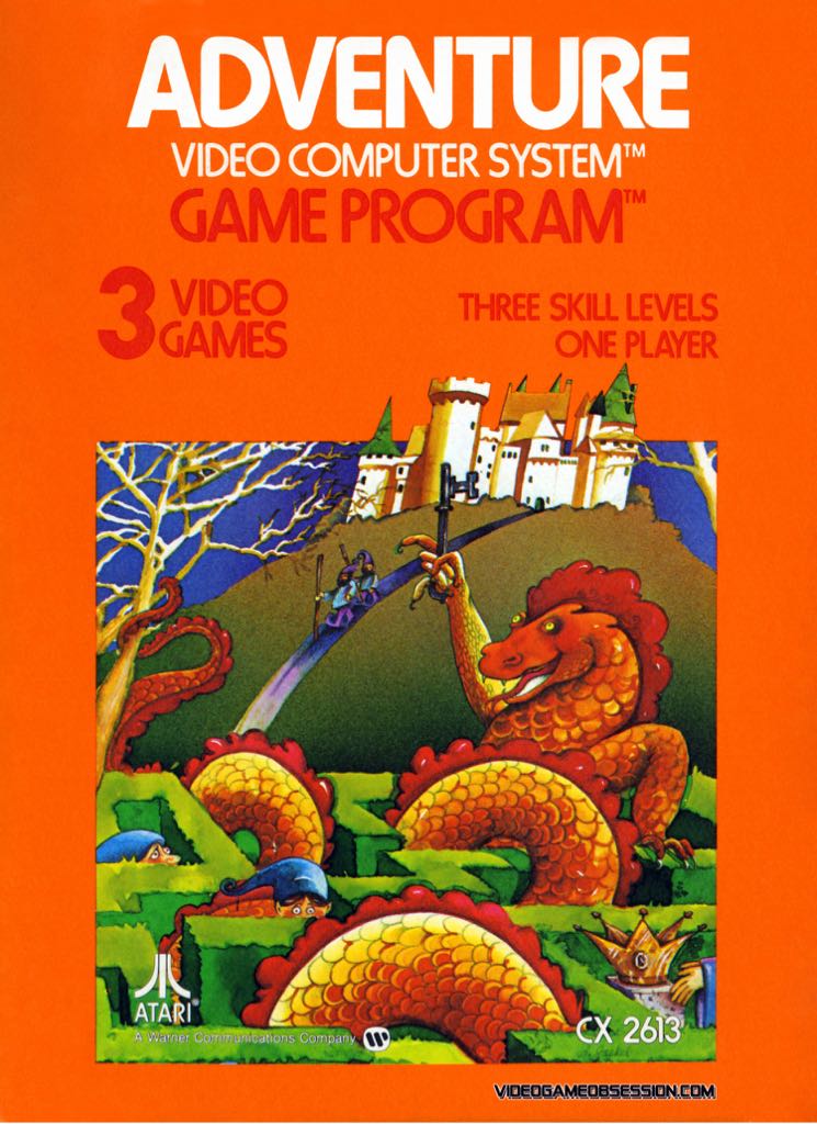 Adventure - Atari 2600 video game collectible - Main Image 1