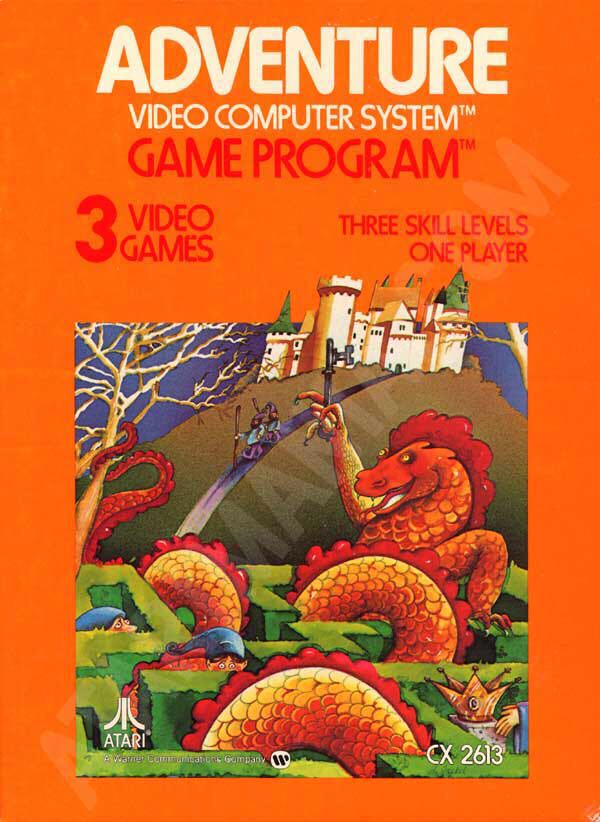 Adventure - Atari 2600 (Atari - 1) video game collectible - Main Image 1