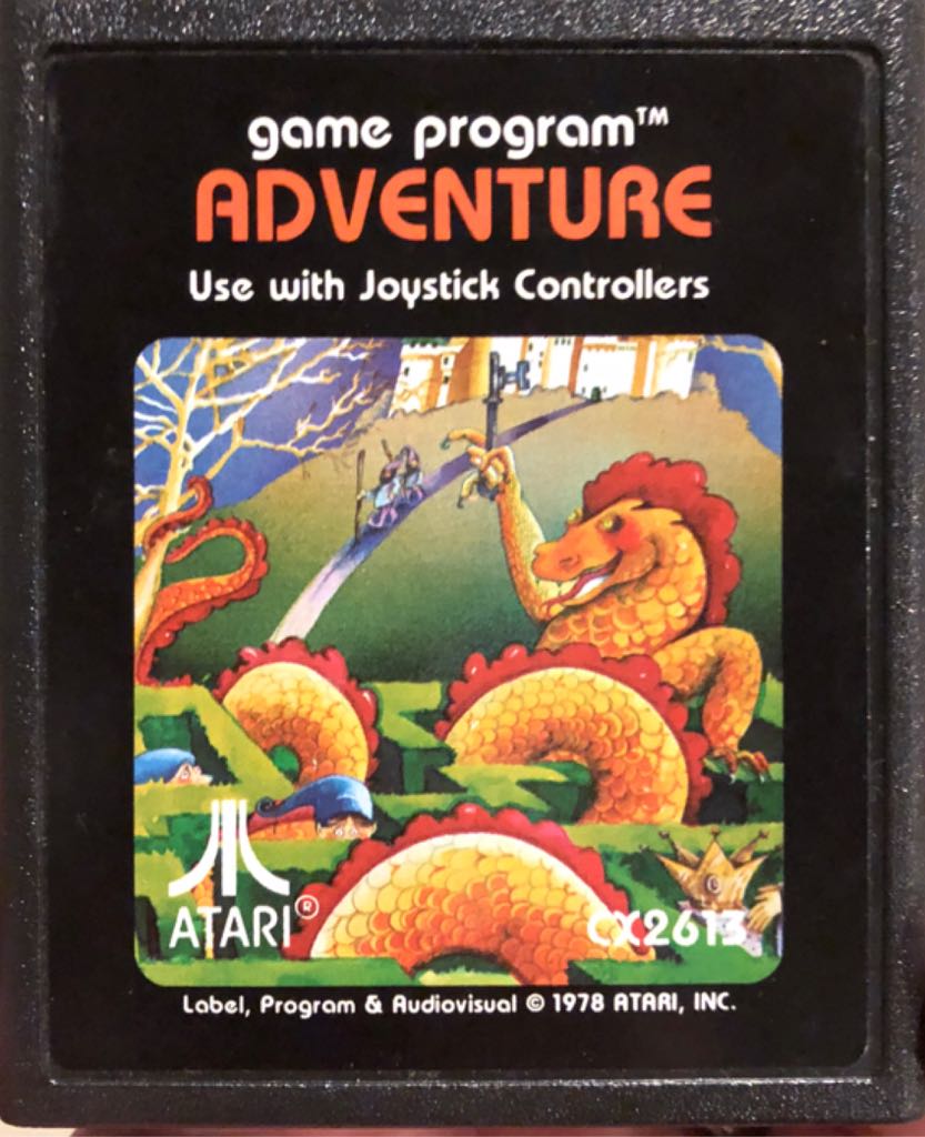 Adventure - Atari 2600 video game collectible - Main Image 1