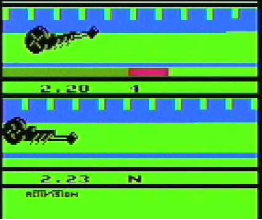 Dragster - Atari 2600 video game collectible - Main Image 2