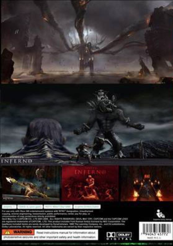 Dante’s Inferno - Microsoft Xbox 360 video game collectible - Main Image 2