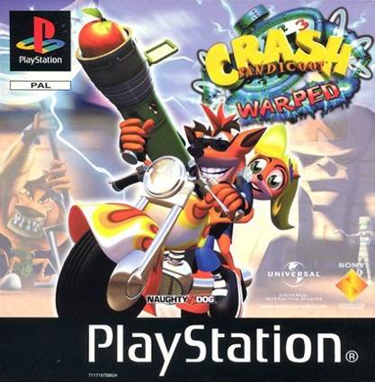 Crash Bandicoot 3: Warped - Sony PlayStation Network (PSN) (Sony Computer Entertainment) video game collectible - Main Image 1