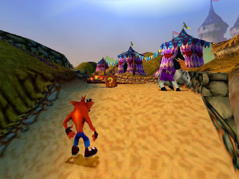 Crash Bandicoot 3: Warped - Sony PlayStation (Naughty Dog - 1) video game collectible - Main Image 3