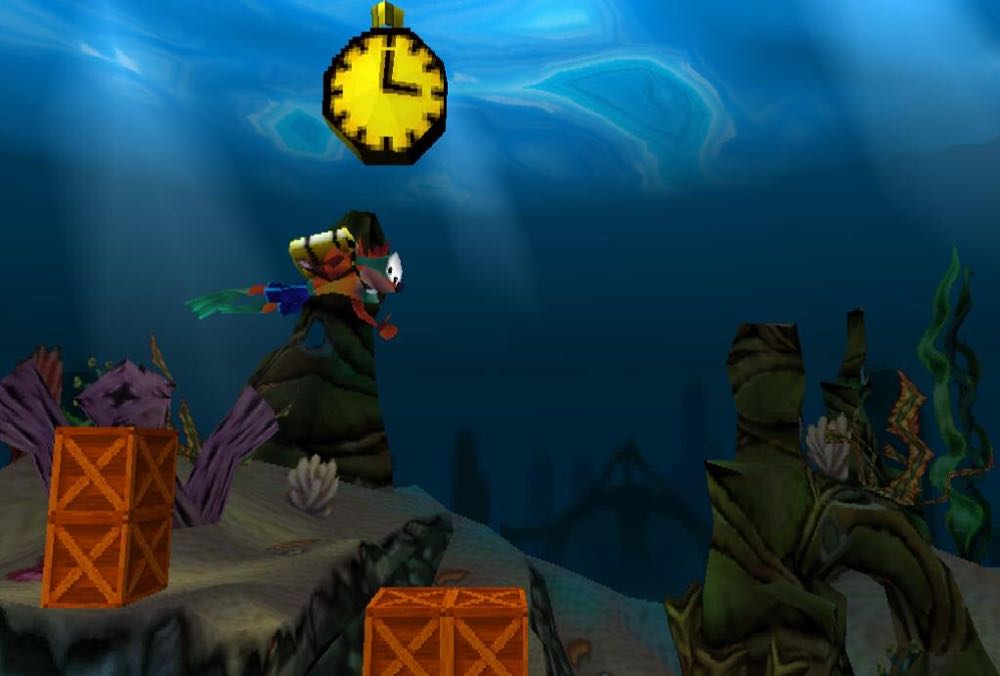 Crash Bandicoot 3: Warped - Sony PlayStation (Naughty Dog - 1) video game collectible - Main Image 4