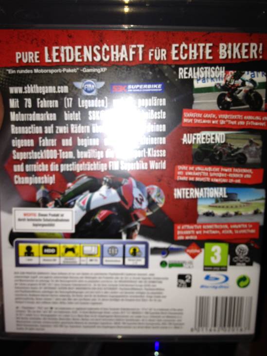 SBK 2011 - Microsoft Xbox 360 video game collectible [Barcode 8011642020167] - Main Image 2