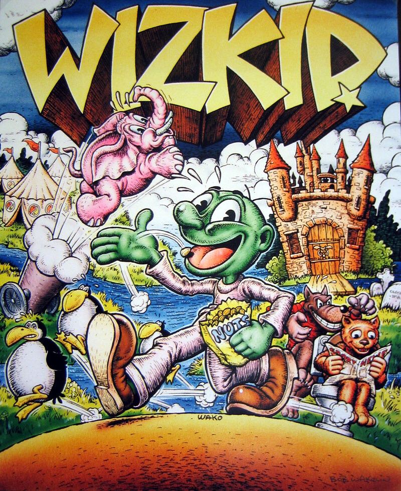 Wizkid - Commodore Amiga (Ocean Worldwide - 1) video game collectible - Main Image 1