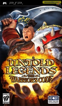 Untold Legends: the Warriors Code - Sony PlayStation Portable (PSP) (Sony Computer Entertainment - 4) video game collectible [Barcode 814582410023] - Main Image 1