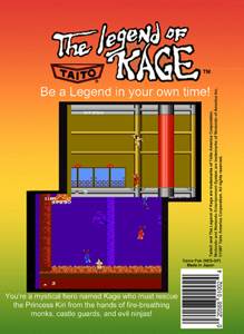 The Legend Of Kage - Nintendo Entertainment System (NES) video game collectible - Main Image 2