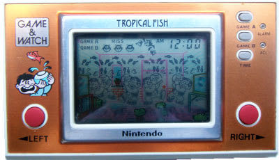 Tropical Fish - Nintendo Game and Watch (Nintendo - 1) video game collectible - Main Image 2