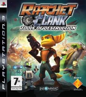 Ratchet & Clank: Tools Of Destruction - Sony PlayStation 3 (PS3) (Sony Computer Entertainment - 1) video game collectible - Main Image 1