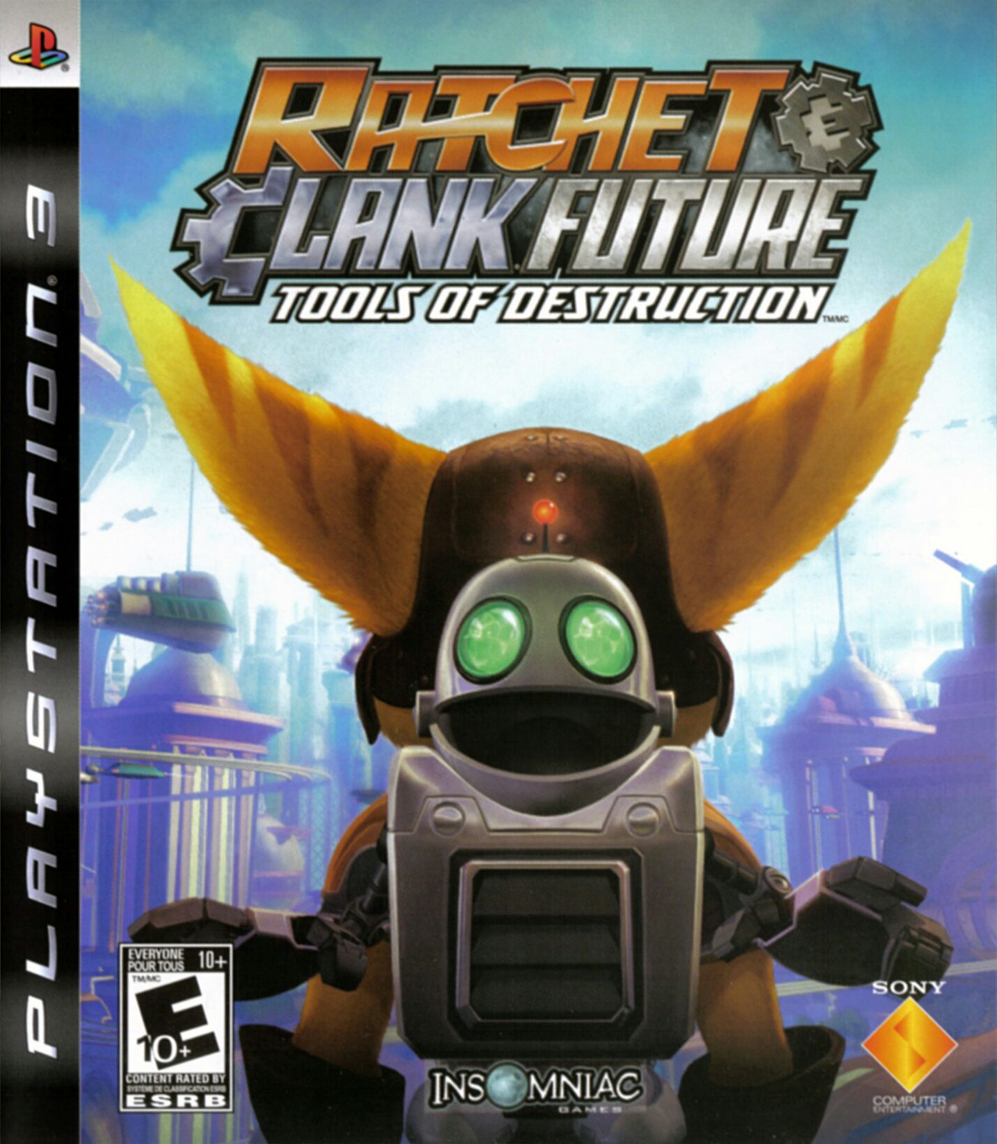 Ratchet & Clank: Tools Of Destruction - Sony PlayStation 3 (PS3) video game collectible - Main Image 1