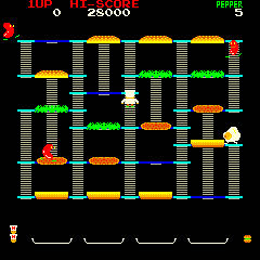 BurgerTime - Nintendo Switch eShop (2) video game collectible - Main Image 4