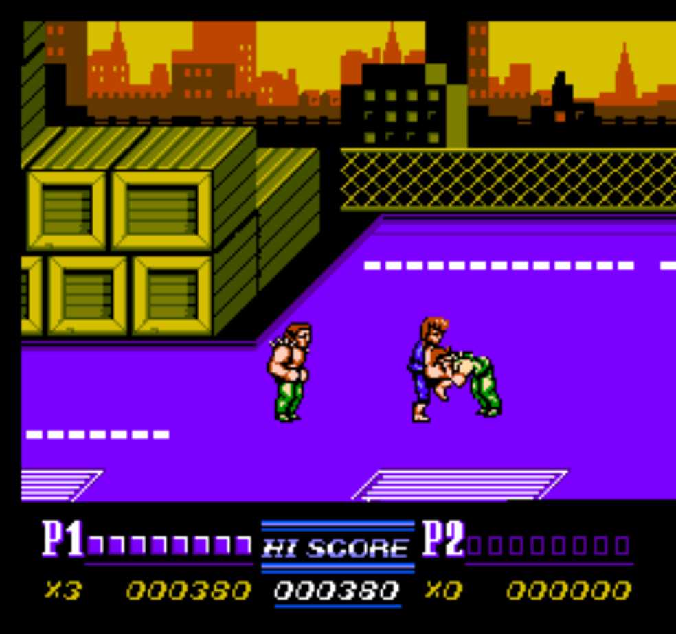 Double Dragon II: The Revenge - Nintendo Entertainment System (NES) (Nintendo - 1-2) video game collectible - Main Image 4
