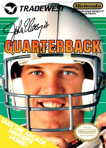 John Elway’s Quarterback [NES] - Nintendo Entertainment System (NES) (Trade West - 1) video game collectible - Main Image 1