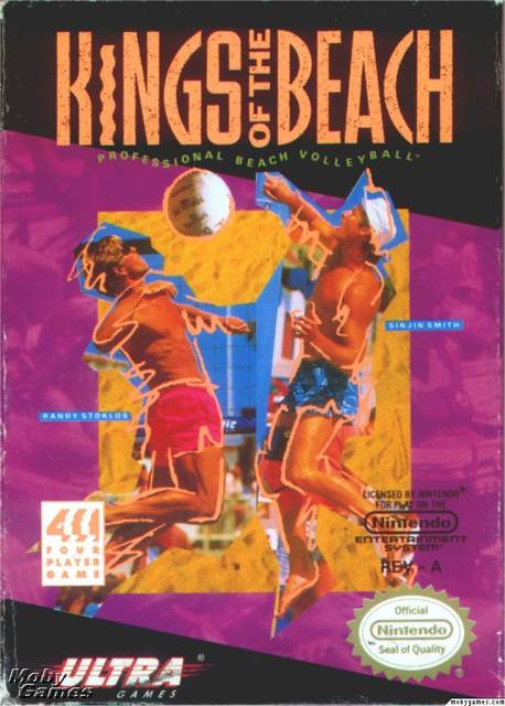 Kings of the Beach - Nintendo Entertainment System (NES) (Ultra Games) video game collectible - Main Image 1