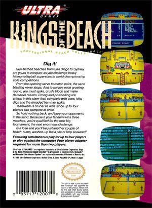Kings of the Beach - Nintendo Entertainment System (NES) (Ultra Games - 4) video game collectible - Main Image 2