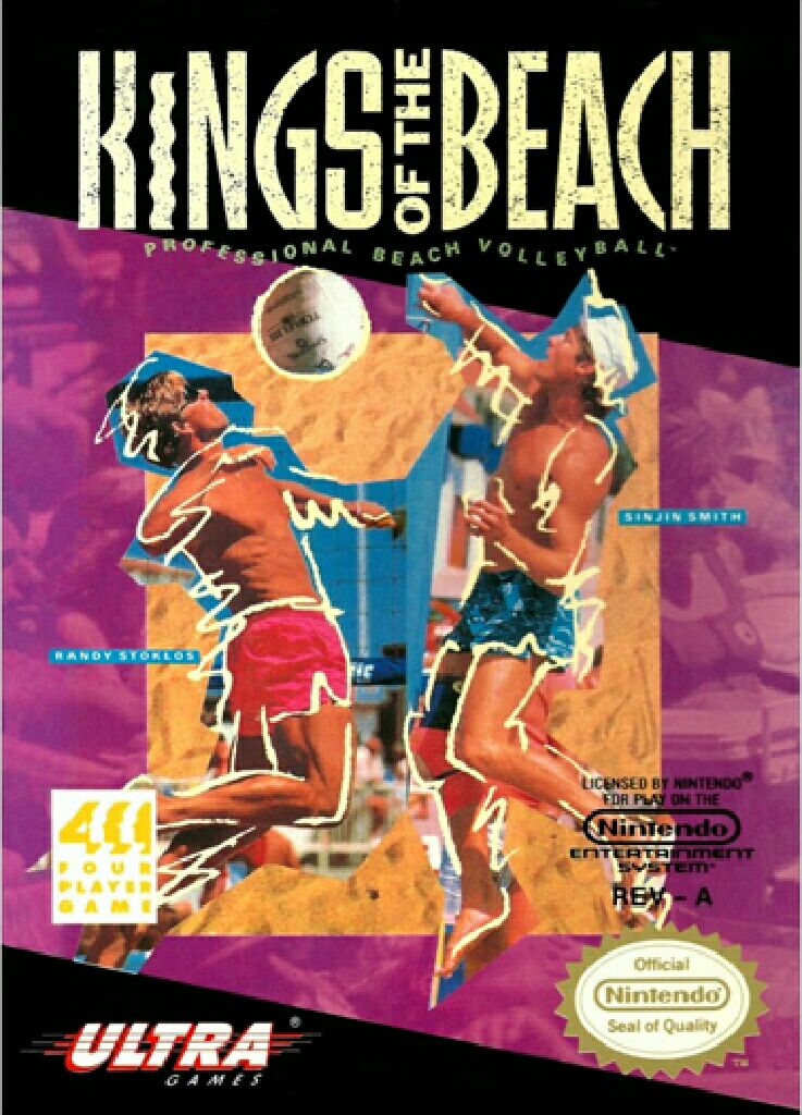 Kings of the Beach - Nintendo Entertainment System (NES) video game collectible - Main Image 1