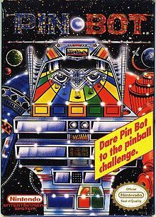 Pinbot - Nintendo Entertainment System (NES) video game collectible - Main Image 1