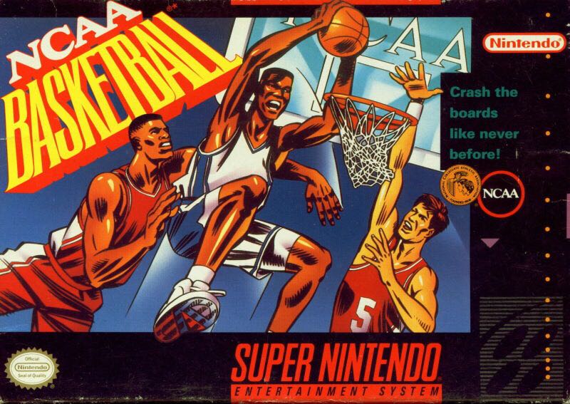 Ncaa Basketball - Nintendo Super Nintendo Entertainment System (SNES) video game collectible - Main Image 1