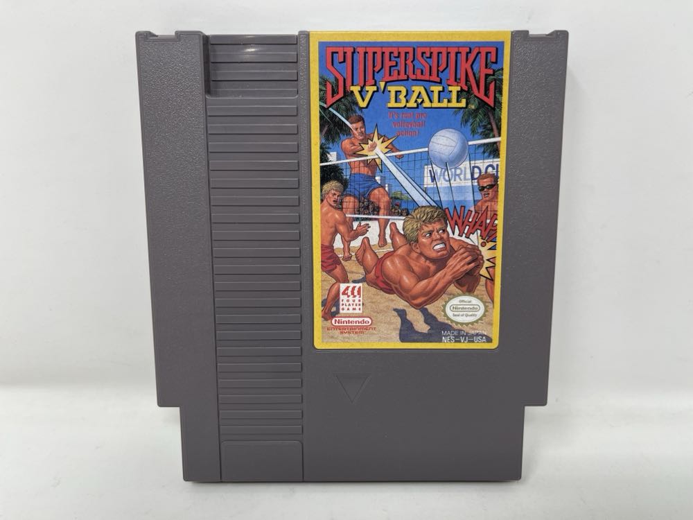 Super Spike V’Ball - Nintendo Entertainment System (NES) (Nintendo - 1-4) video game collectible [Barcode 045496630560] - Main Image 3