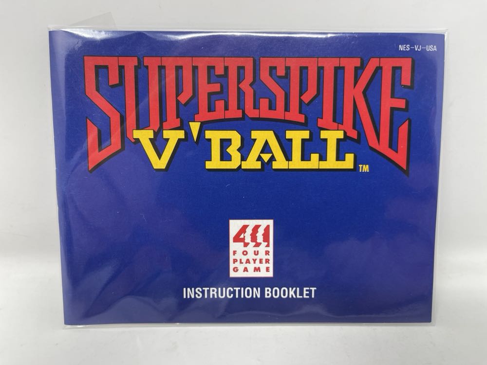 Super Spike V’Ball - Nintendo Entertainment System (NES) (Nintendo - 1-4) video game collectible [Barcode 045496630560] - Main Image 4