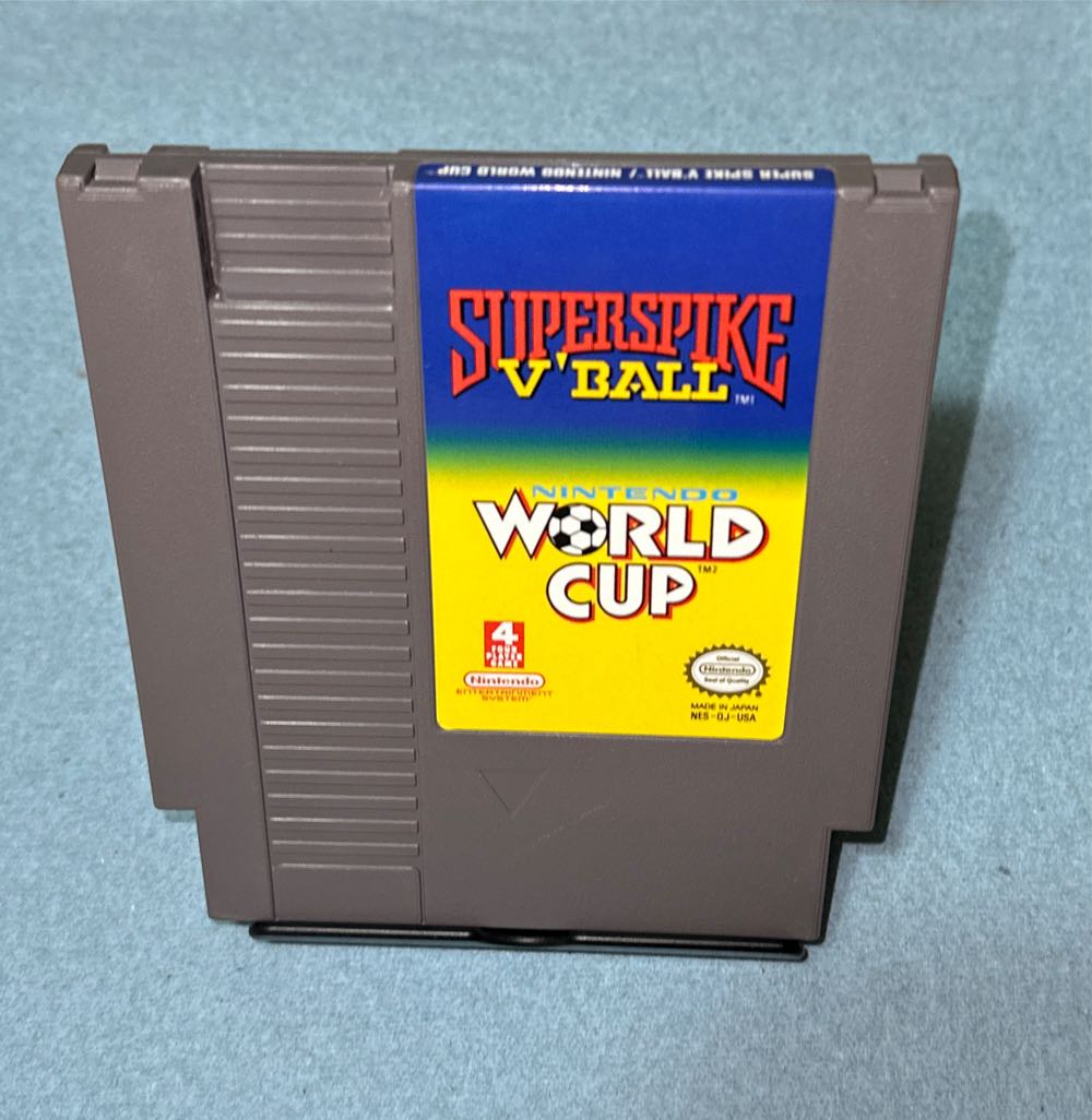 Super Spike V’Ball / Nintendo World Cup - Nintendo Entertainment System (NES) video game collectible - Main Image 3