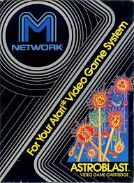 Astroblast - Atari 2600 (M Network) video game collectible - Main Image 1