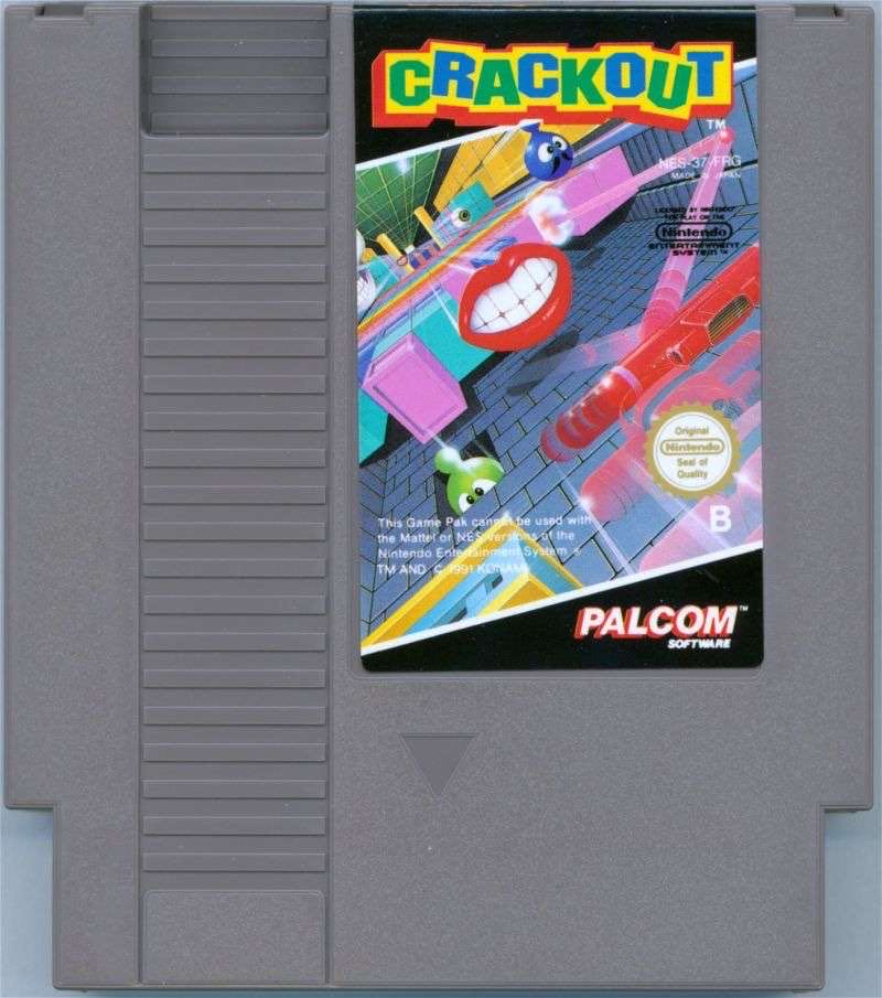 Crackout - Nintendo Entertainment System (NES) (Palcom - 1) video game collectible - Main Image 3