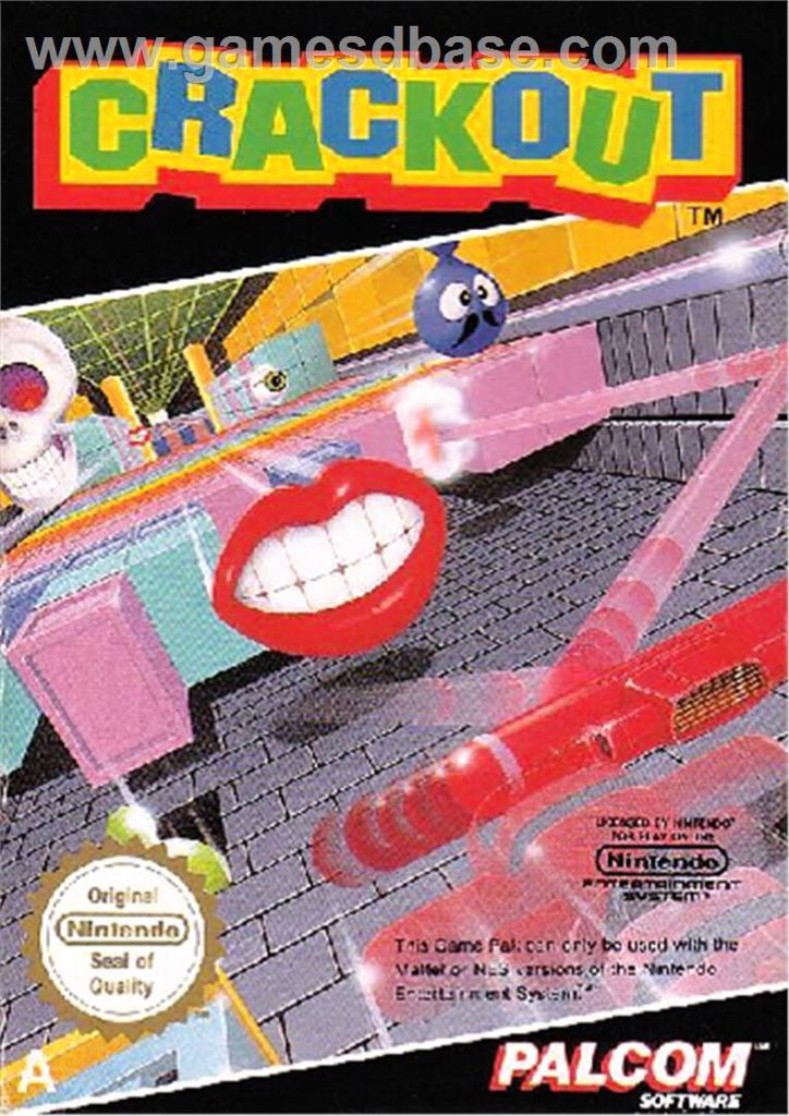 Crackout - Nintendo Entertainment System (NES) (Palcom) video game collectible - Main Image 1