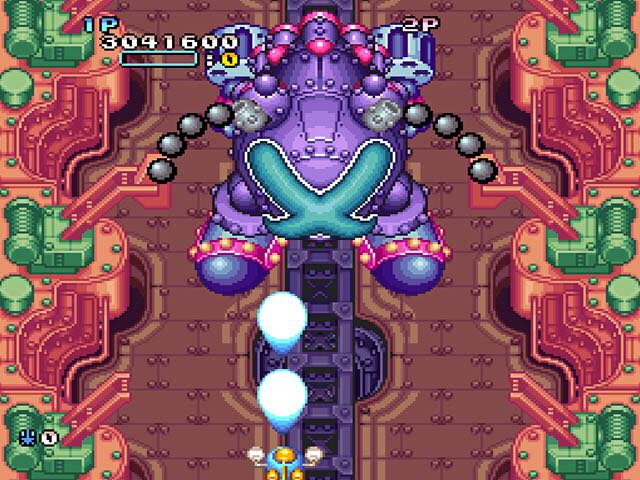 Pop’n Twinbee - Nintendo Super Nintendo Entertainment System (SNES) (Konami - 1) video game collectible [Barcode 083717145073] - Main Image 2