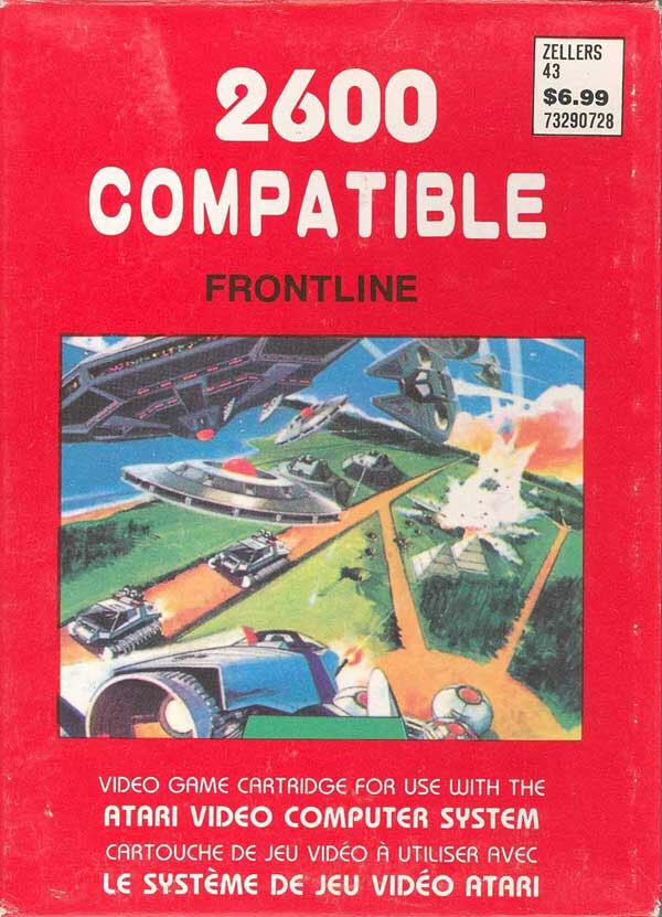 Frontline - Atari 2600 (Zellers) video game collectible - Main Image 1