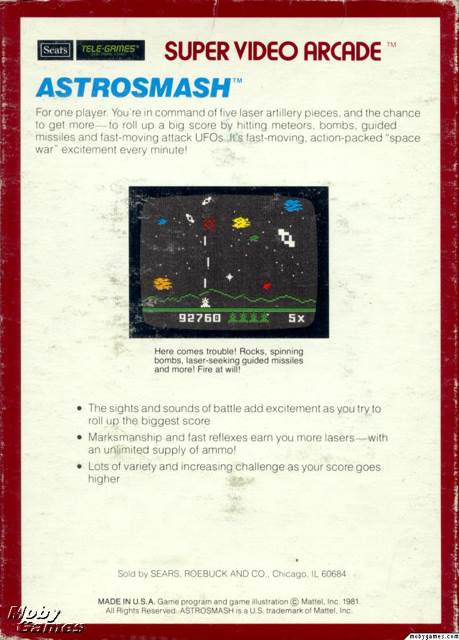 AstroSmash  video game collectible - Main Image 2