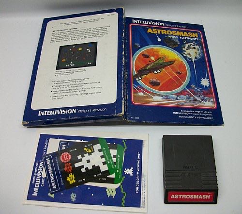 AstroSmash - Intellivision (Mattel Electronics - 1) video game collectible - Main Image 4