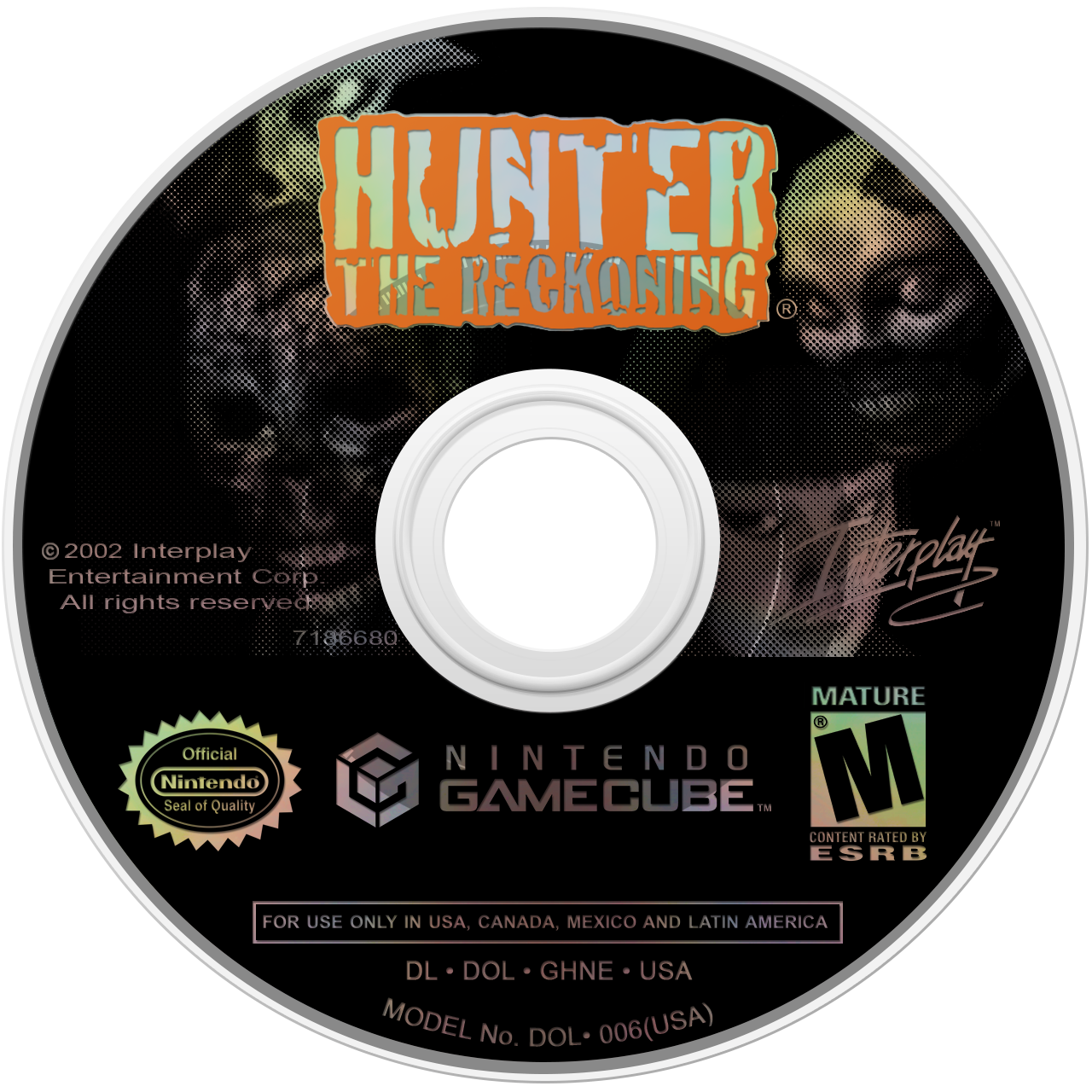 Hunter: The Reckoning - Nintendo GameCube (Interplay Entertainment - 1-4) video game collectible [Barcode 020626718660] - Main Image 3