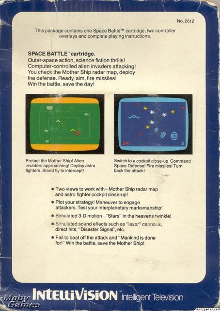 Space Battle  (Sears Tele-Games - 1) video game collectible - Main Image 2