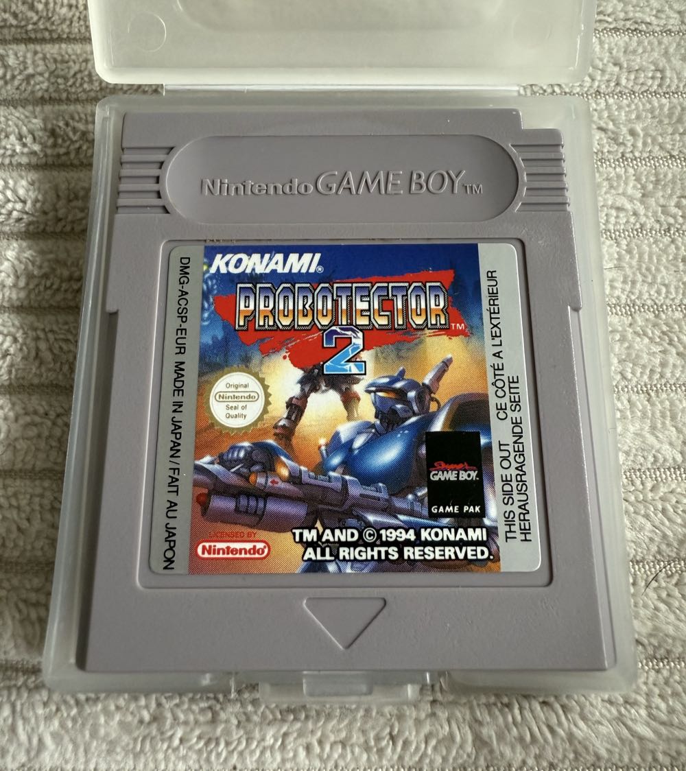 Probotector 2 - Nintendo Game Boy (Konami) video game collectible - Main Image 2