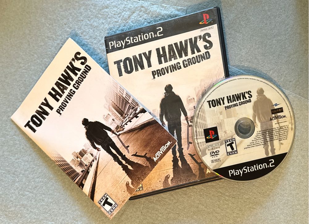 Tony Hawk’s Proving Ground - Sony PlayStation 2 (PS2) (Activision - 2) video game collectible [Barcode 047875830998] - Main Image 3