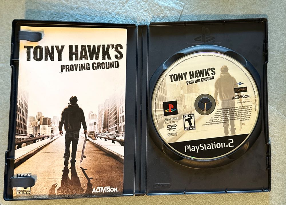 Tony Hawk’s Proving Ground - Sony PlayStation 2 (PS2) (Activision - 2) video game collectible [Barcode 047875830998] - Main Image 4