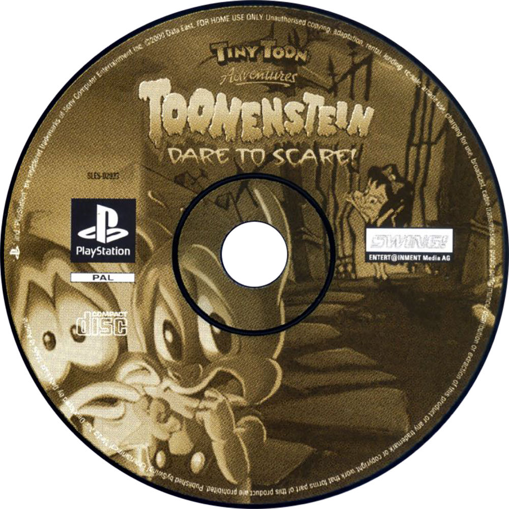 Tiny Toon Adventures Toonenstein - Sony PlayStation 2 (PS2) video game collectible [Barcode 4033756003045] - Main Image 2