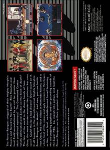 Mighty Morphin Power Rangers The Movie - Nintendo Super Nintendo Entertainment System (SNES) (Bandai - Up to 2 Players) video game collectible - Main Image 2