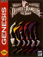 Mighty Morphin Power Rangers The Movie - Sega Genesis (Mega Drive) video game collectible - Main Image 1