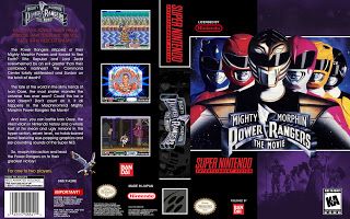 Mighty Morphin Power Rangers The Movie - Nintendo Super Nintendo Entertainment System (SNES) video game collectible - Main Image 2