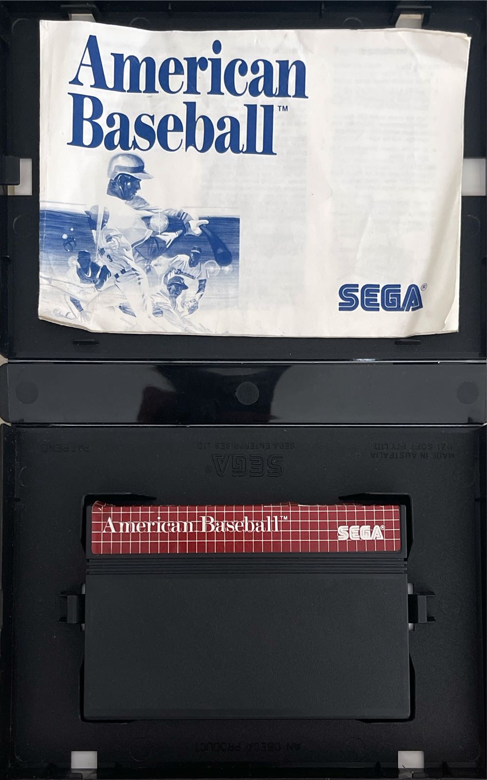 American Baseball - Sega Master System (Sega - 2) video game collectible [Barcode 4974365634193] - Main Image 3